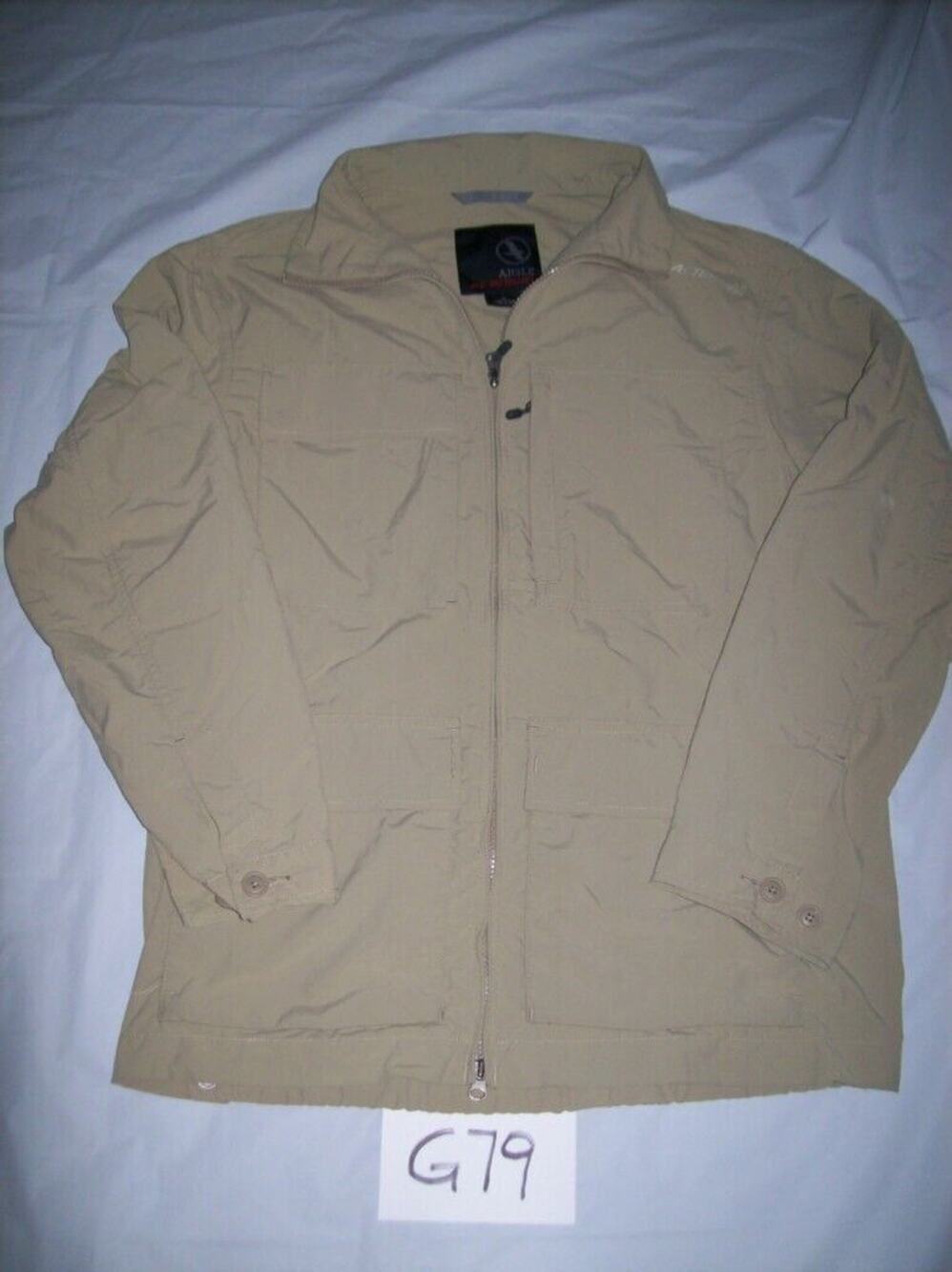 Men's Aigle ACTIMUM Jacket Size M Tan - 0812G79